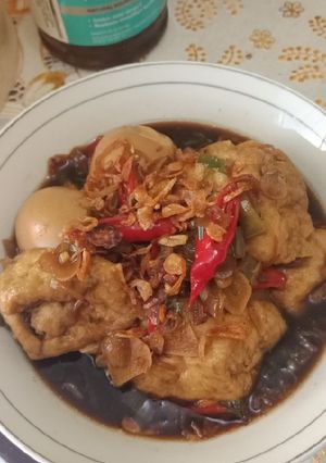 Foto resep Semur tahu telor