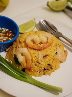 รูปของ ข้าวผัดกุ้ง/หมู🦐🐷