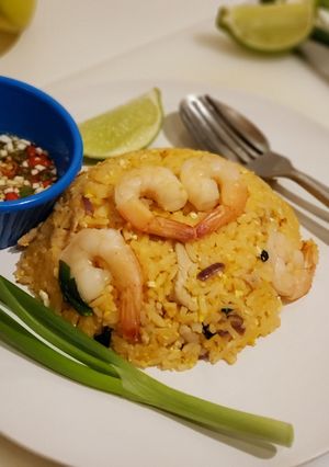 รูปของ ข้าวผัดกุ้ง/หมู🦐🐷
