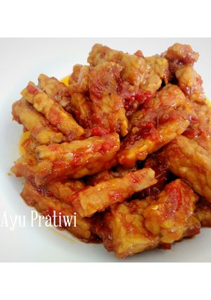 Foto resep Tempe pedas manis