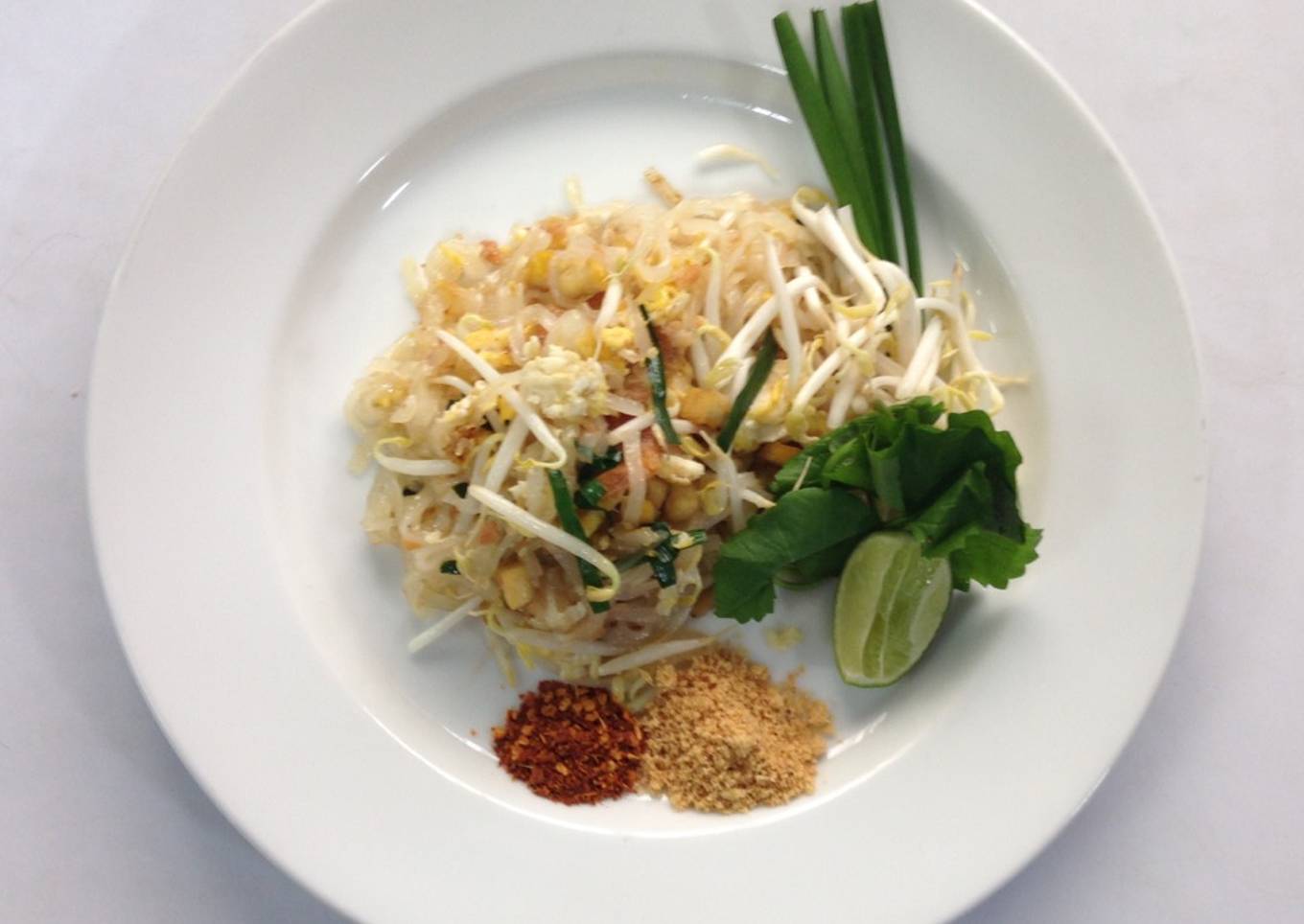 Thai style fried noodles