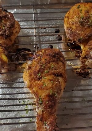 A picture of My Baked Chicken Drumsticks.