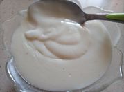 Una foto de salsa bechamel base