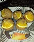 Muffins de naranja saludables