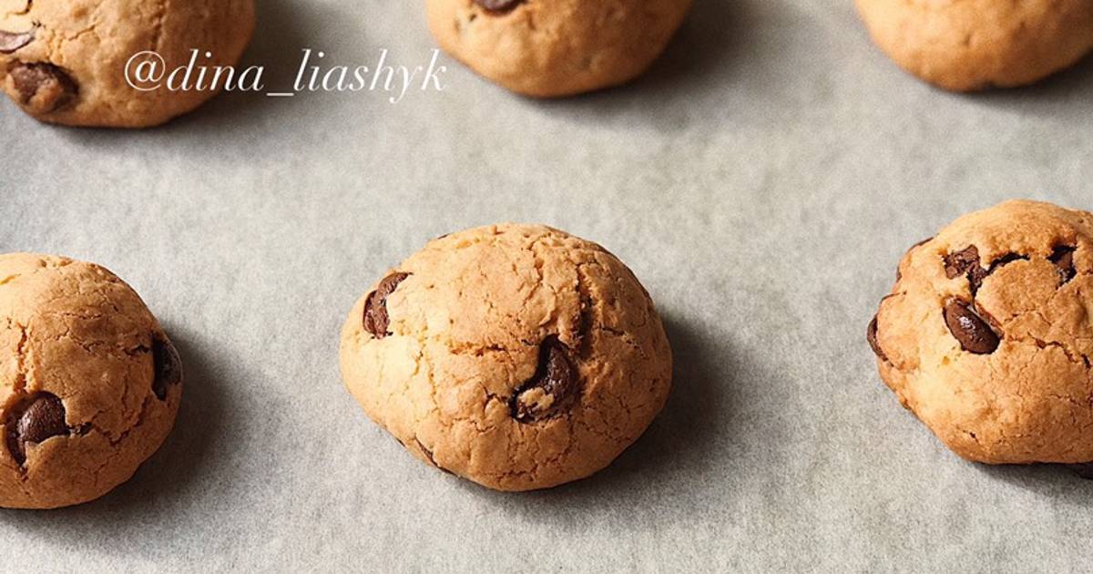 Овсяное печенье с шоколадом, пошаговый рецепт с фото от автора gastronom на ккал