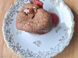 Moelleux au chocolat, cœur coulant framboises