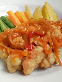 Foto resep Ayam Kuluyuk Asam Manis