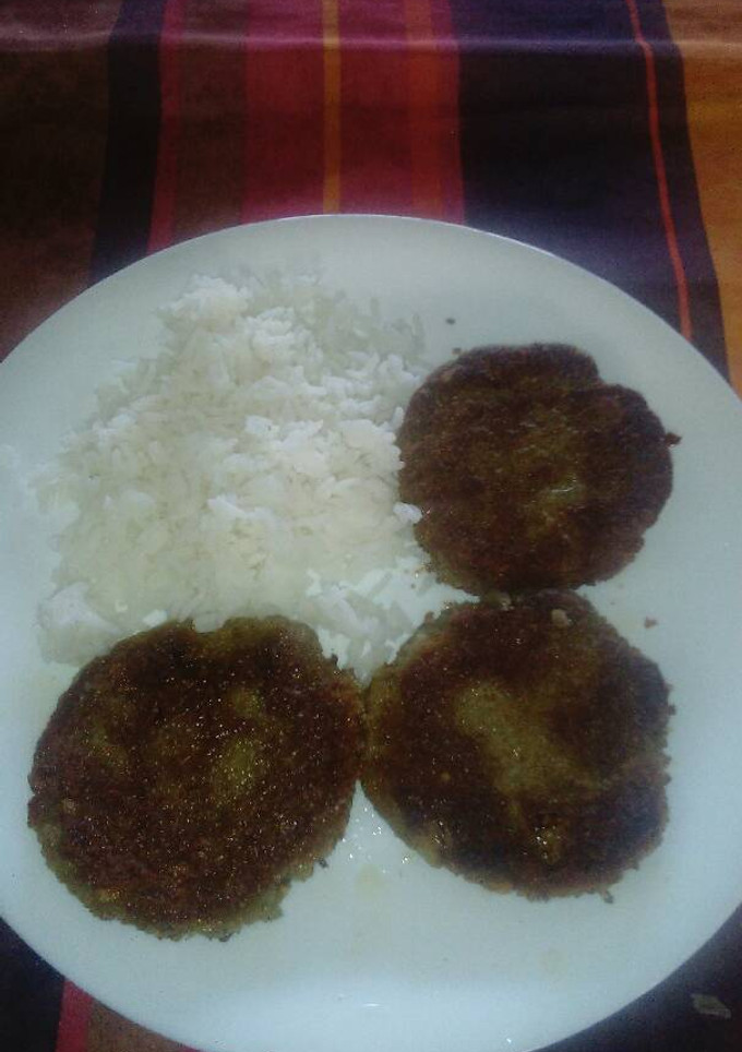 Una foto de Hamburguesa veggie lentejas