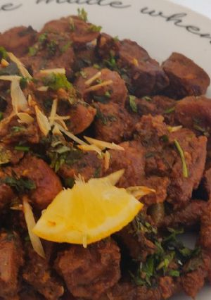A picture of Lamb liver. #Tech 2 #fry.