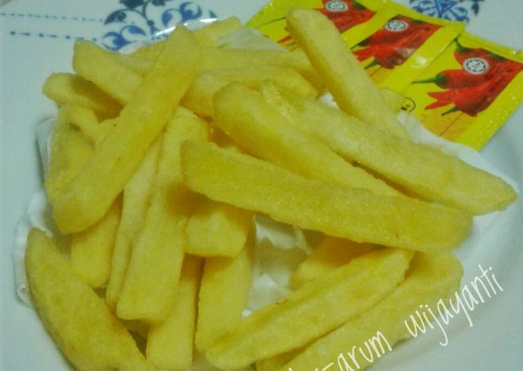 Kentang goreng ala kfc #bikinramadanberkesan