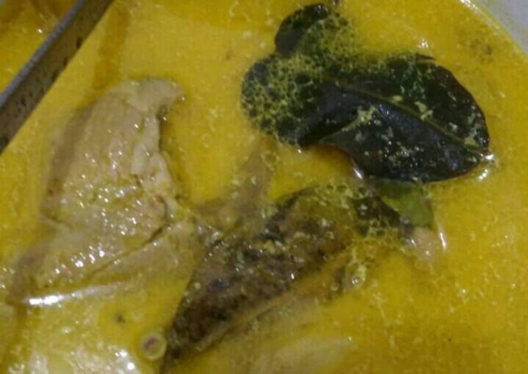 Resep Ayam Sayur Kuning yang mudah