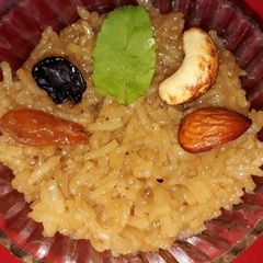 A picture of Gud ka Meetha Chawal.