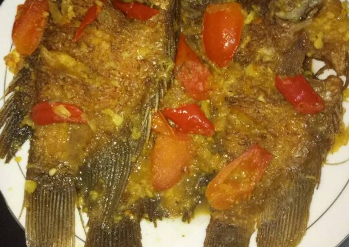Resep Gurame masak kuning yang Enak