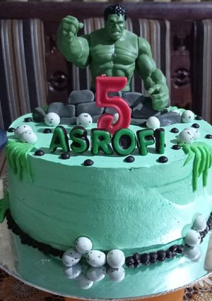 Foto resep Base cake kue ultah