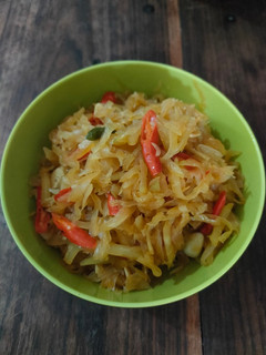 Foto resep Tumis Pepaya Muda