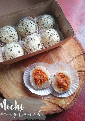 Foto resep (284) Mochi Isi Kacang Tanah (Empyuukk..) / Mochi Semarang