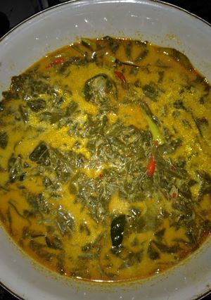 Foto resep Bobor daun singkong