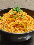 ચીલી ગાર્લીક નુડલ્સ (Chilly garlic noodles recipe in Gujarati)