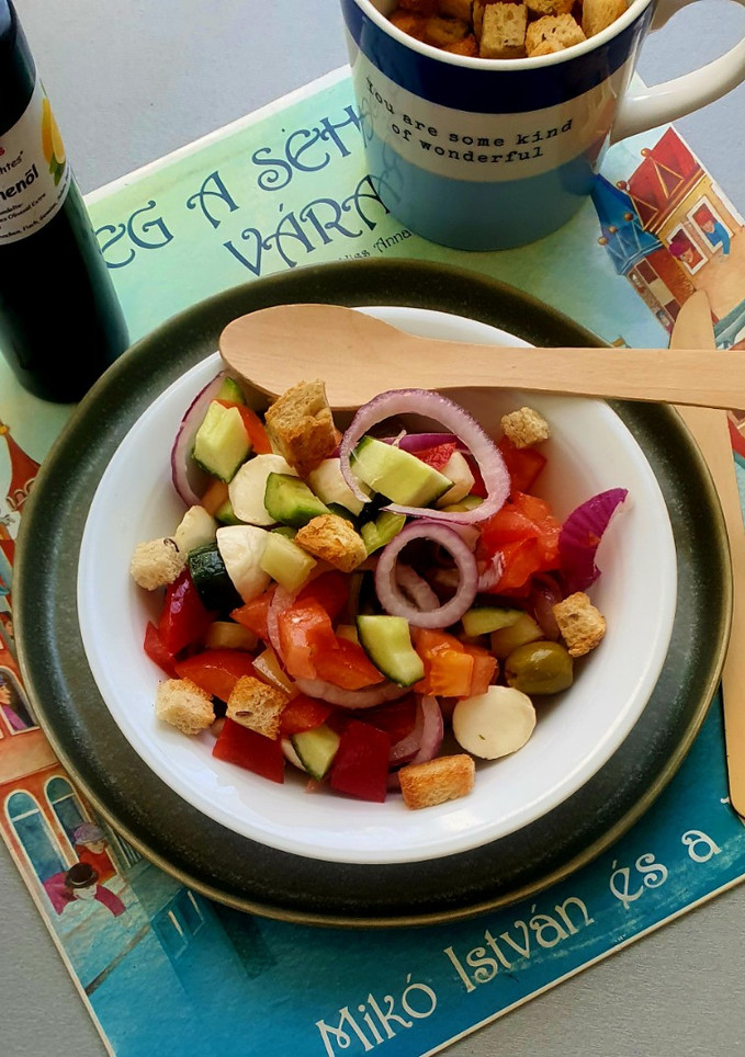4 évszak saláta recept fotója