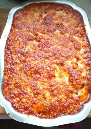 Une photo de Gratin de gnocchis à la bolognaise