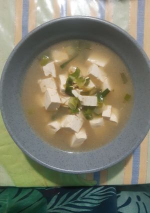 Foto resep Sup Tahu Ala Hokben (Jepang)