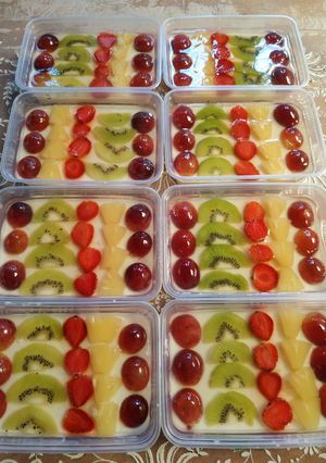 Foto resep Fruity Pudding
