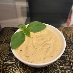 A picture of Mums WORLD FAMOUS Bread Sauce - Perfect with Turkey / Cumberland Sausage - Love you mum.