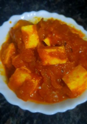 पनीर दो प्याज़ा (Paneer do pyaza recipe in hindi) रेसिपी मुख्य फोटो