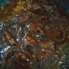 A picture of Chicken chilli.