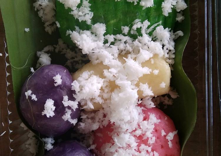 Resep #Cabeku getuk lindri toping kelapa parut kukus, Bisa Manjain Lidah