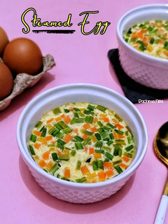 Foto resep Steamed Egg a.k.a Telur Kukus