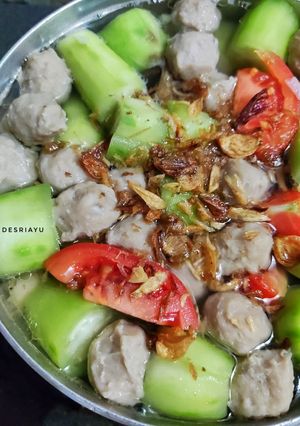 Foto resep Sop Oyong Bakso