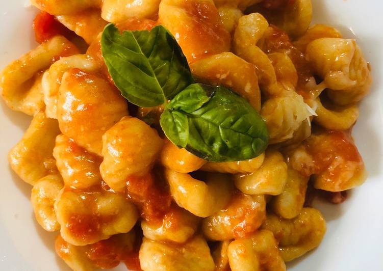 Easiest Way to Make Super Quick Homemade Gnocchi al pomodoro