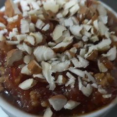 A picture of Gajar ka halwa.