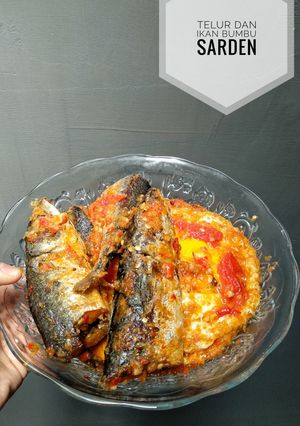 Foto resep Telur dan ikan sarden