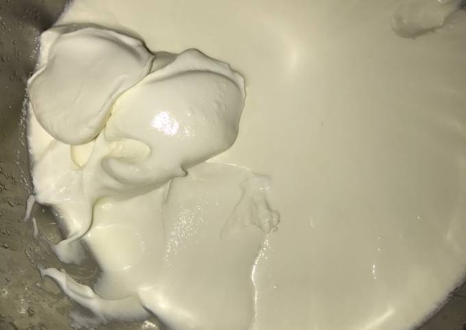 Homemade yoghurt
