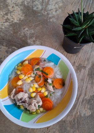 Foto resep Sop Soun Jagung Wortel