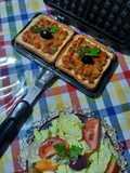 Toast antigaspillage 🥪accompagné de salade
