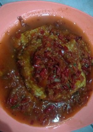 Foto resep Telur ceplok balado