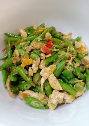 Foto resep Orak Arik Buncis Telur Rawit