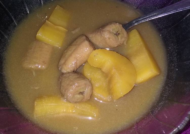 Kolak pisang singkong