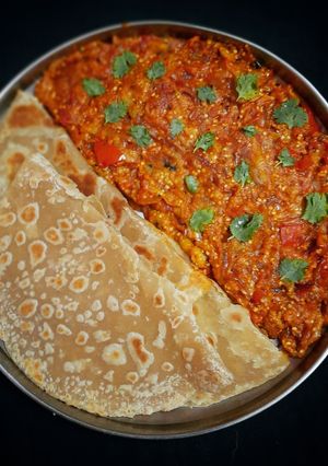 A picture of Baigan Bharta Recipe.