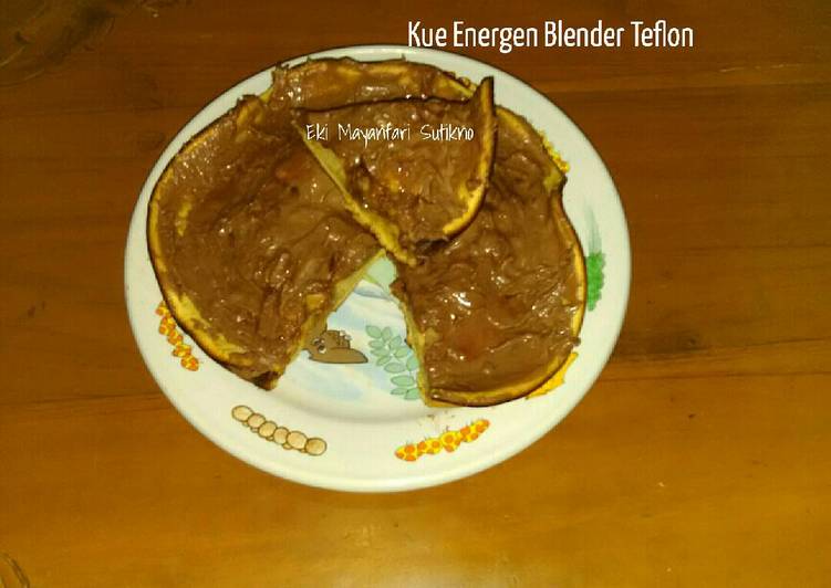 Cara Gampang Menyiapkan Kue Energen Blender Teflon Anti Gagal