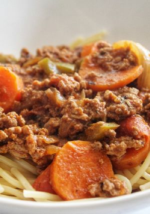 Une photo de Spaghetti bolo