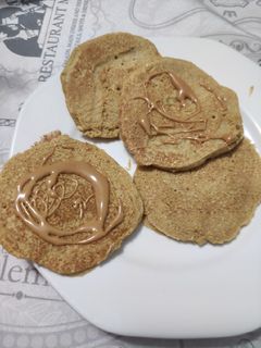 Una foto de Tortitas de avena, plátano y huevo