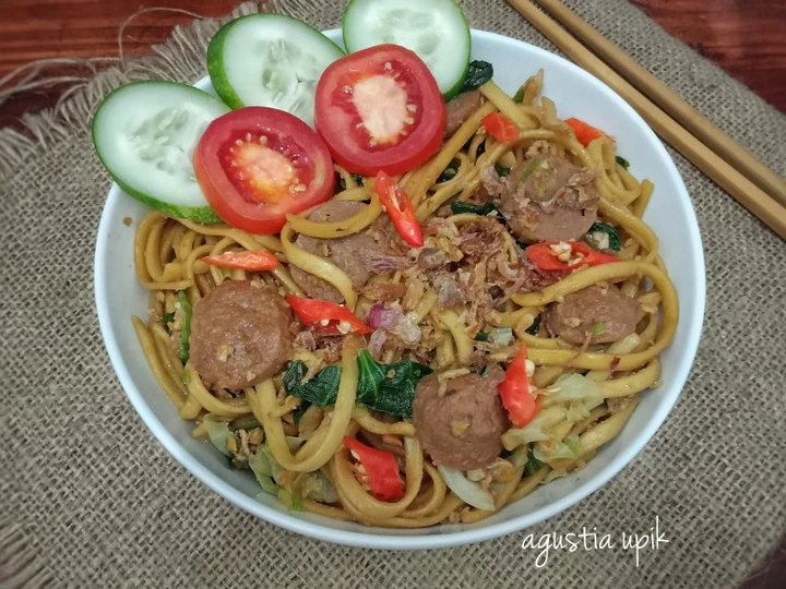 Langkah Gampang Membikin Resep Bakmie Goreng Jawa / Mie Tektek yang Menggugah Selera Anti Ribet, Mantap Sekali