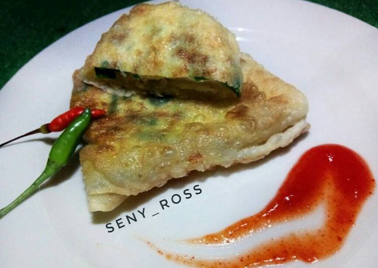 Martabak telor ayam(ala abang2) edisi merah putih