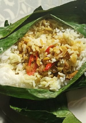 Foto resep Nasi Bakar Ayam Kecap