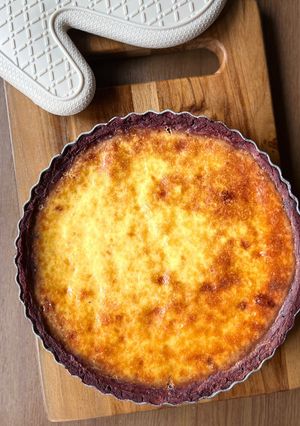 Foto resep Sweet Potato Cheese Pie