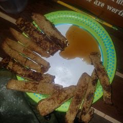 A picture of Delicious french toast.
